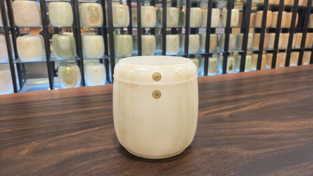 青玉｜奠品紙紮骨灰罐