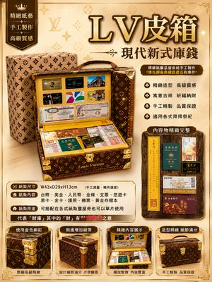 皮箱｜奠品紙紮熱銷商品